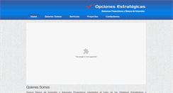 Desktop Screenshot of opcionesestrategicas.com