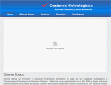 Tablet Screenshot of opcionesestrategicas.com